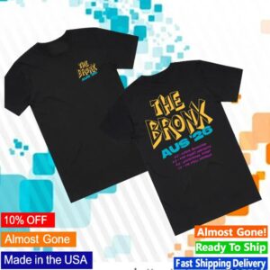 kenny Artist First Merch Store The Bronx Aus Tour Shirt Blacks
