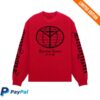 Babylon Merch Shop Store Babylon X Knocked Loose Long Sleeve Red