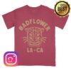 Badflower Merch Store La Ca Tee Crimson