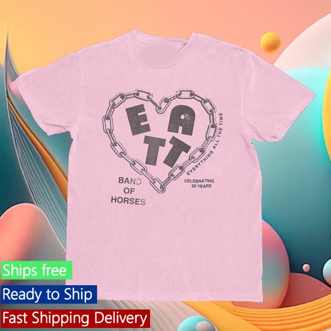 Band Of Horses Merch Shop Store Eatt Heart Tee 2 Band Of Horses Merch Shop Store Eatt Heart Tee