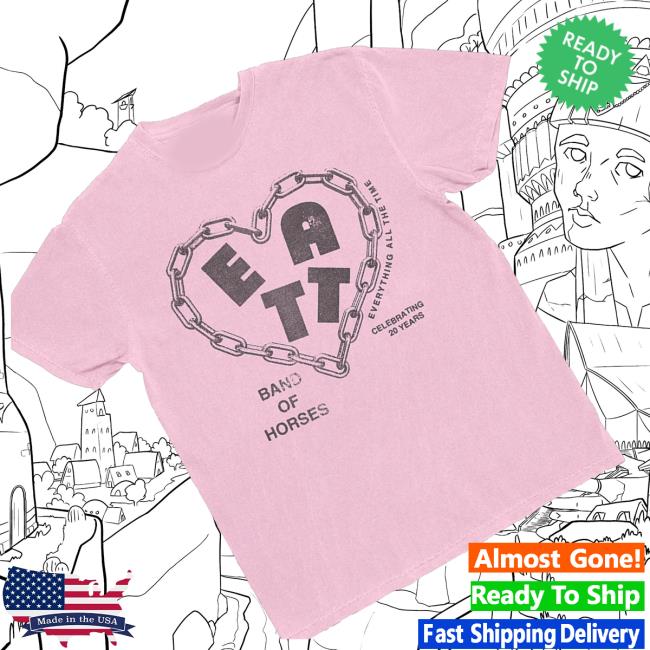 Band Of Horses Merch Shop Store Eatt Heart Tee 3 Band Of Horses Merch Shop Store Eatt Heart Tee