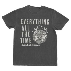 Band Of Horses Merch Shop Store Globe Tee