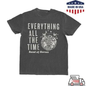 Band Of Horses Store Merch Globe Shirt