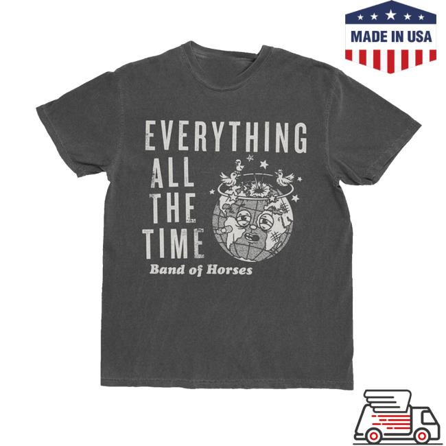 Band Of Horses Store Merch Globe Shirt 3 Band Of Horses Store Merch Globe Shirt