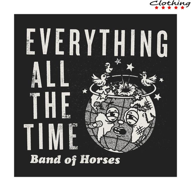 Band Of Horses Store Merch Globe Shirt 5 Band Of Horses Store Merch Globe Shirt