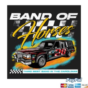 Band Of Horses Store Merch Nascar Shirt