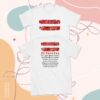 Band T-Shirts Merch Store Ed Sheeran Equals White Au-Nz Tour Shirt