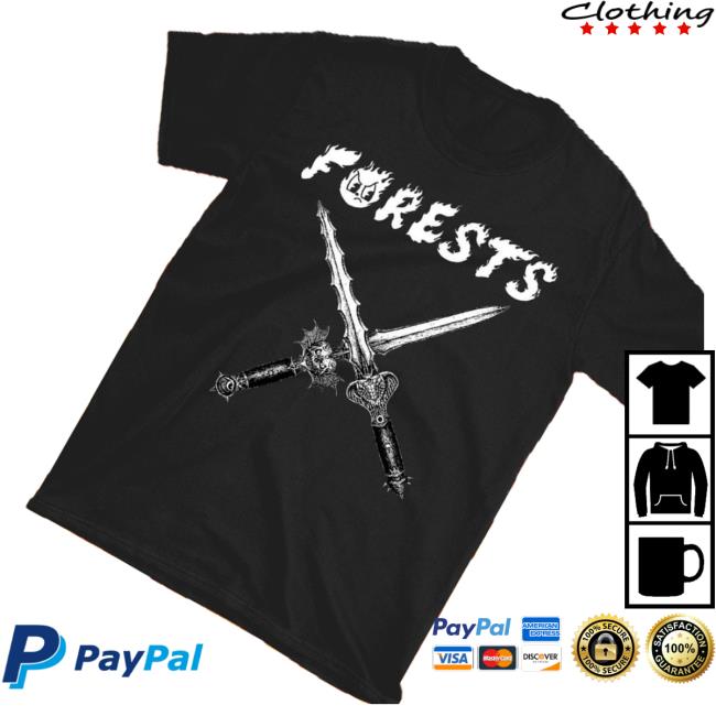 Bandcamp Store Merch Forests True Friends Stab You With Two Swords Shirt 3 Bandcamp Store Merch Forests True Friends Stab You With Two Swords Shirt
