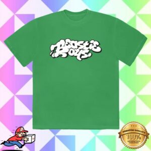 Beastie Boys Merch Store Beastie Boys Green-White Graffiti Shirt