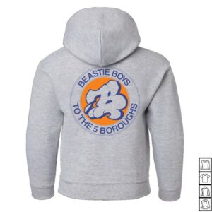 Beastie Boys Merch Store To The 5 Boroughs Youth Pullover Hoodie