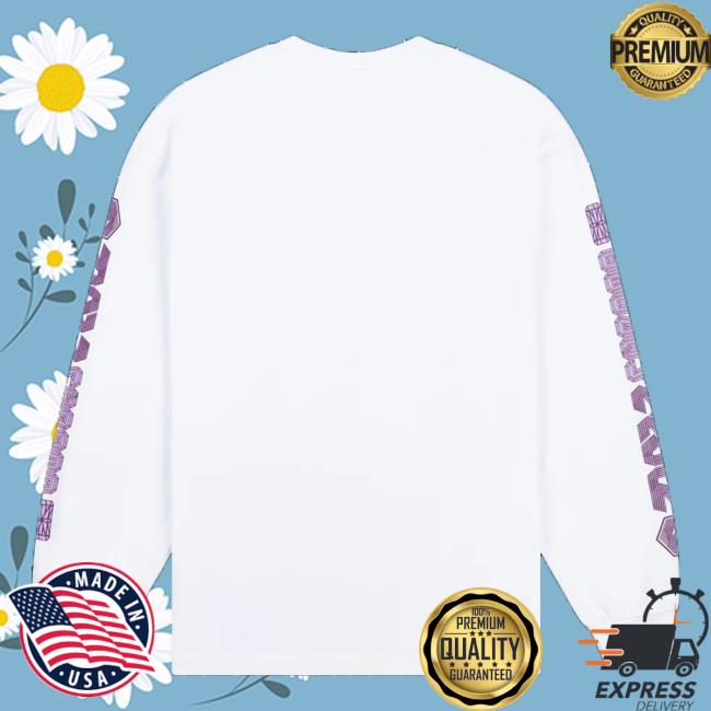 Bicep Store Merch Bicep Chroma Longsleeve Purple On White 3 Bicep Store Merch Bicep Chroma Longsleeve Purple On White