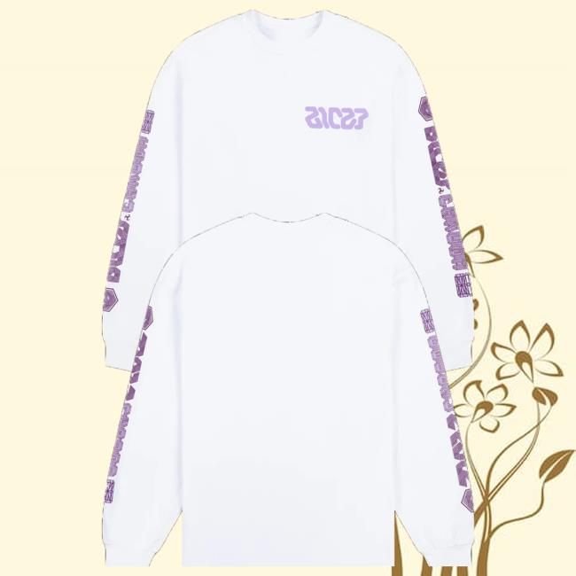 Bicep Store Merch Bicep Chroma Longsleeve Purple On White 5 Bicep Store Merch Bicep Chroma Longsleeve Purple On White