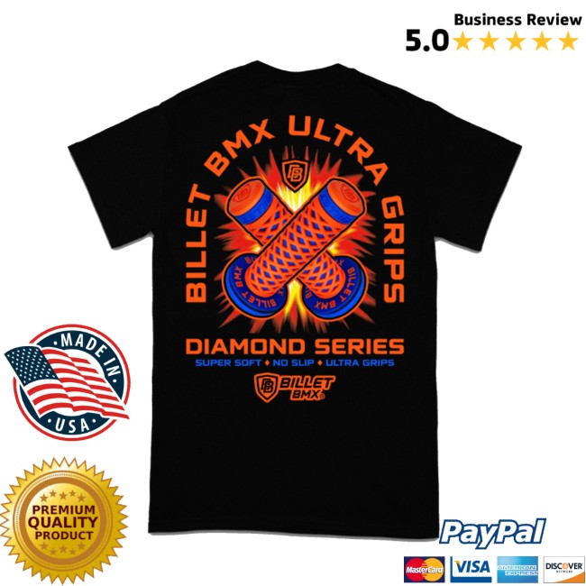 Billet Bmx Merch Store Billet Bmx Ultra Grips Diamond Series Shirt Black 4 Billet Bmx Merch Store Billet Bmx Ultra Grips Diamond Series Shirt Black