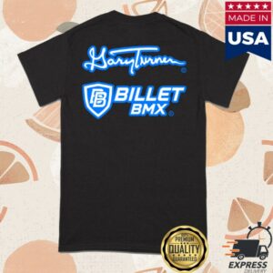Billet Bmx Merch Store Gary Turner Gt X Billet Bmx Logo Shirt Black