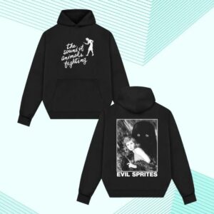 Birdsrobe Merch The Sound Of Animals Fighting - Evil Sprites Hoodie