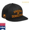 Black Label Society Merch Store Engines Of Demolition Black Snapback Hat