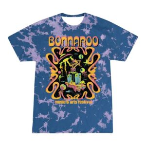 Bonnaroo Music & Arts Festival Merch Store 2026 Interstellar Station Lineup Shirt