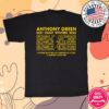 Born Losers Records Merch Store Anthony Green East Coast Winters T Shirt