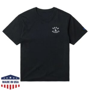Born X Raised Merch Store Born X Raised Dodgers Back To Back Stack Tee Black