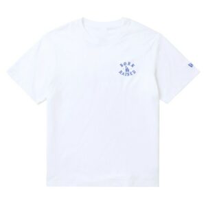 Born X Raised Merch Store Born X Raised Dodgers Back To Back Stack Tee White