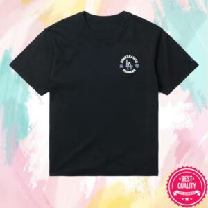 Born X Raised Merch Store Born X Raised Dodgers Chrome Arches Shirt Black