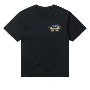 Born X Raised Merch Store Born X Raised Dodgers Ws Angel Shirt Black