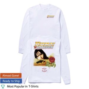 kenny Born X Raised Merch Store Drifter Longsleeve Whitess