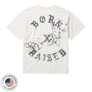 Born X Raised Merch Store Lil Devil Rocker Shirt White