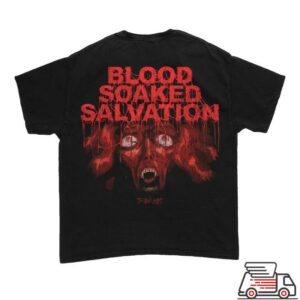 Boundaries Store Merch Blood Soaked Salvation Shirt