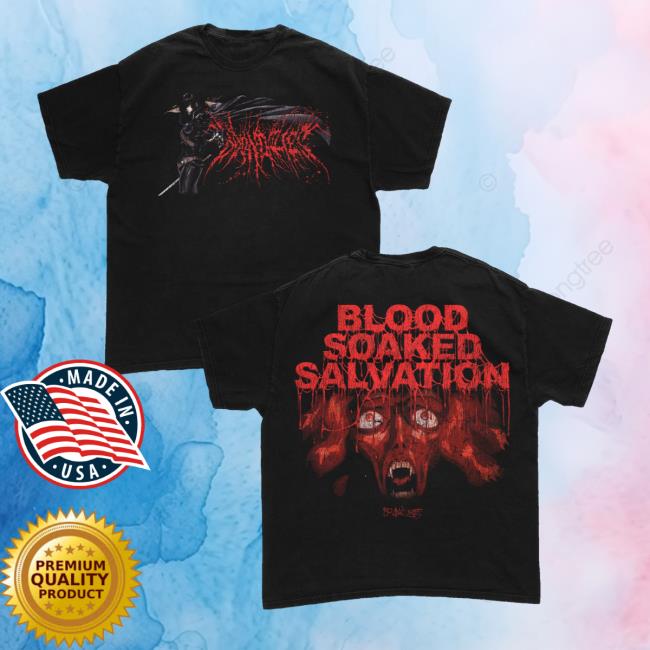 Boundaries Store Merch Blood Soaked Salvation Shirt 5 Boundaries Store Merch Blood Soaked Salvation Shirt