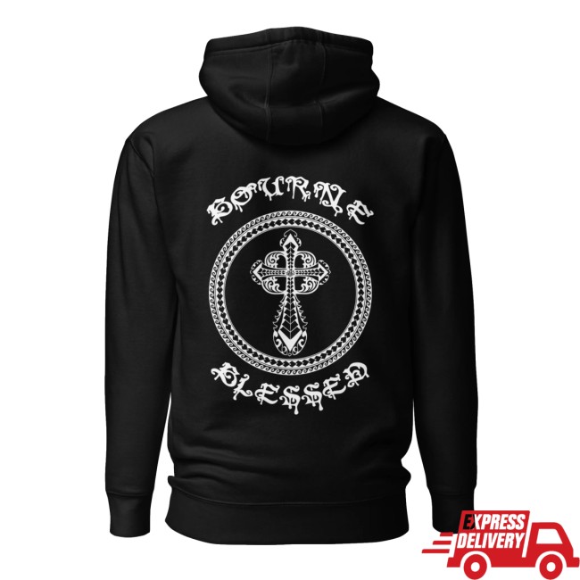 Bourne Blessed Merch Store Bourne Blessed Gothic Cross Hoodie Faith Inspired Streetwear Pullover 4 Bourne Blessed Merch Store Bourne Blessed Gothic Cross Hoodie Faith Inspired Streetwear Pullover