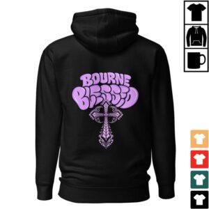 Bourne Blessed Merch Store Christian Streetwear Faith Graphic Pullover Hoodie