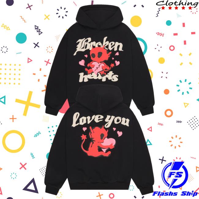 Broken Planet Store Merch Broken Hearts Hoodie