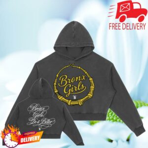 Bronx Native Merch Shop Bronx Girls Hoop Vintage Washed Hoodie