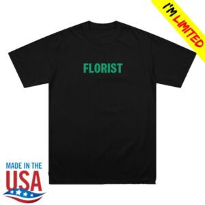 Bryan Ferry & Amelia Barratt Merch Shop Florist T-Shirt