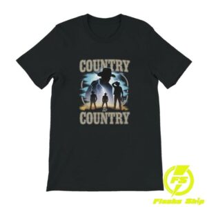 kenny C2c Country To Country Merch Store 90S Throwback Black Shirt
