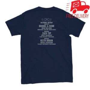 kenny C2c Country To Country Merch Store Belfast Kids 2026 Line Up Navy Shirt