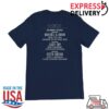 kenny C2c Country To Country Merch Store Belfast Neon Sign 2026 Line Up Navy Shirt