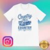 kenny C2c Country To Country Merch Store Country Pick Up White Shirt