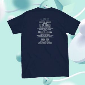 kenny C2c Country To Country Merch Store Glasgow Kids 2026 Line Up Navy Shirt