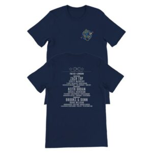 kenny C2c Country To Country Merch Store London Neon Sign 2026 Line Up Navy Shirtss