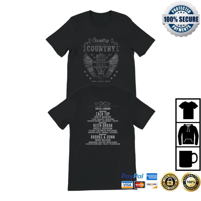 C2c Country To Country Store Merch London Angel Guitar 2026 Line Up Black Shirt 5 C2c Country To Country Store Merch London Angel Guitar 2026 Line Up Black Shirt