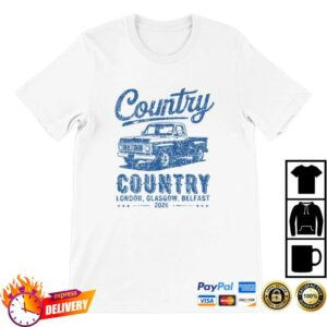 kenny C2c Country To Country Store Shop Merch Country Pick Up White T Shirt