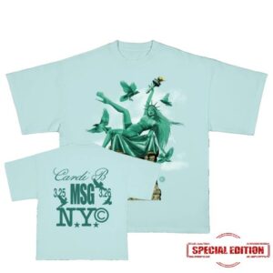 Cardi B Merch Shop Store Msg Exclusive Tee Shirt