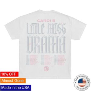 Cardi B Store Merch Imaginary Playerz Tour Shirt