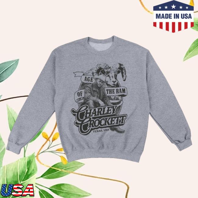 Charley Crockett Store Merch Shop Age Of The Ram Crewneck 2 Charley Crockett Store Merch Shop Age Of The Ram Crewneck