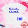Charli Xcx Uk Store Merch Shop Its All Cringe Tee