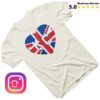 Charlie Hustle Shop Merch Store Great Britain Kc Heart White Tee