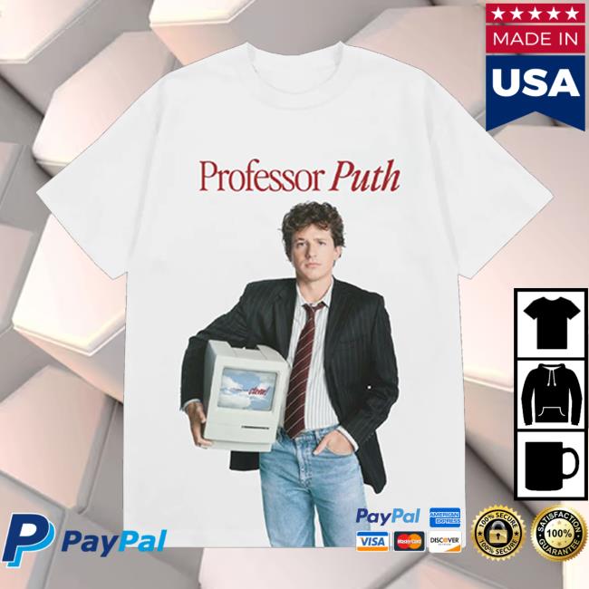Charlie Puth Store Merch Professor Puth Shirt 2 Charlie Puth Store Merch Professor Puth Shirt