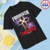 Christian Faith Apparel Merch Shop Store Forgiven & Dangerous Christian Lion Cross Tee
